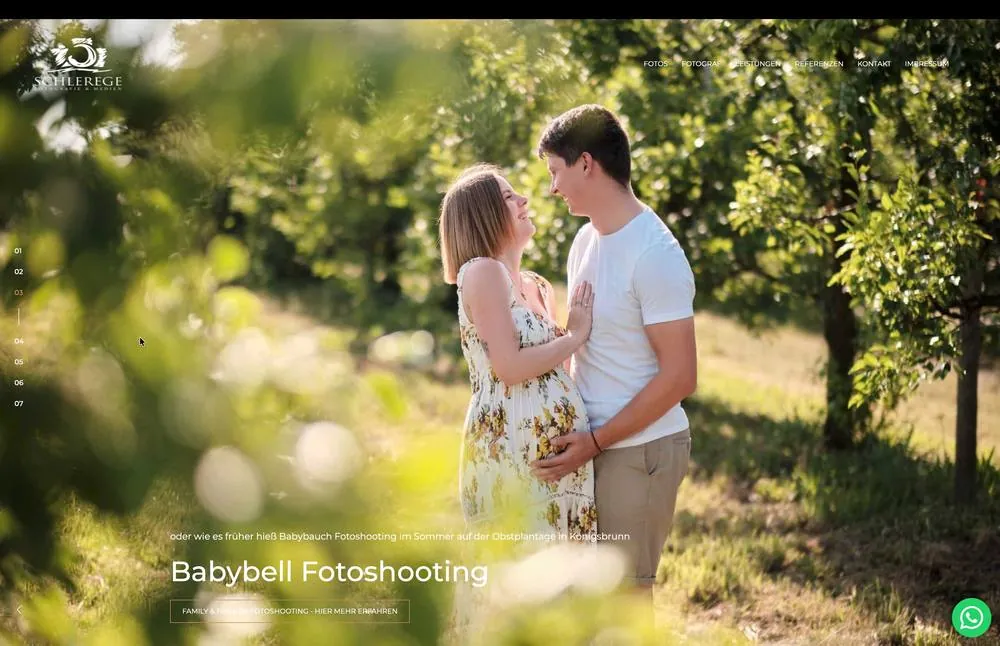 Website Schlerege Fotografie